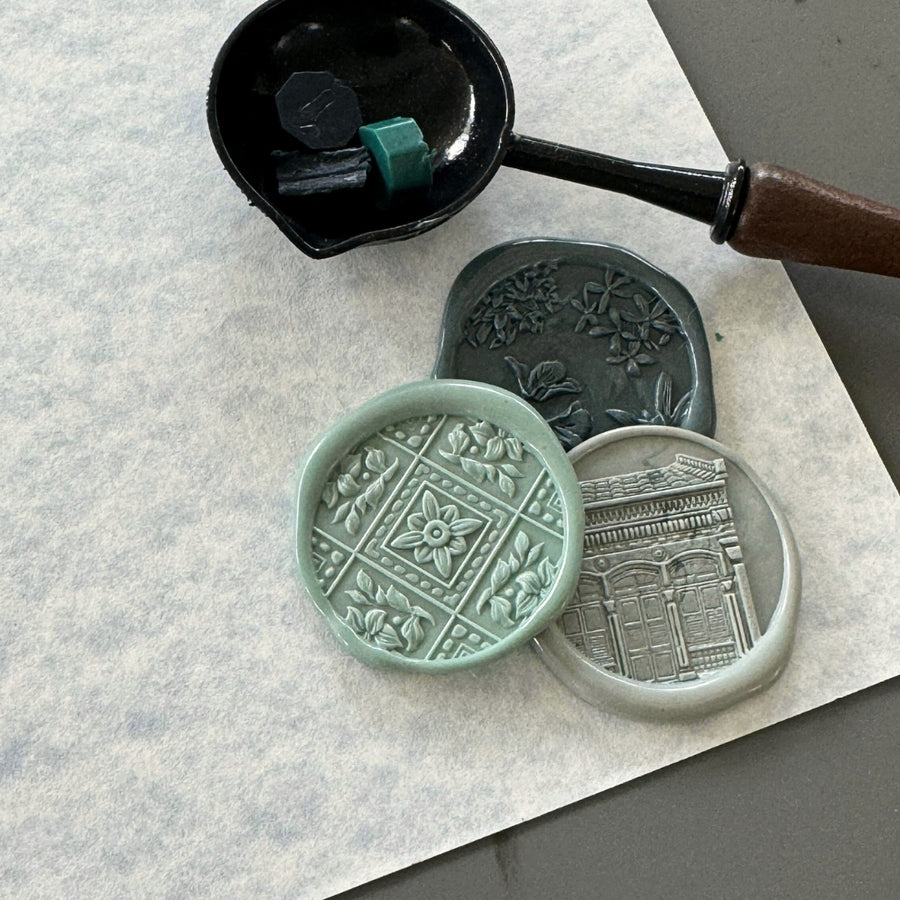 Peranakan Tile Wax Seal