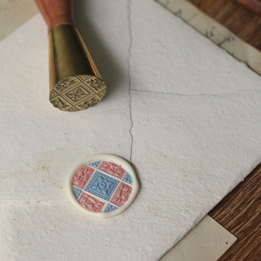 Peranakan Tile Wax Seal